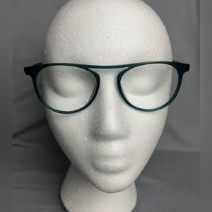 Modo 7012 Titanium Plastic Ultimate Flexable Eyeglasses Teal 49-18-140